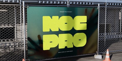 Nocpro Font Poster 9