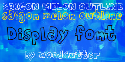 Saigon Melon Font Poster 2