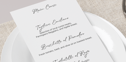 Roselife Font Poster 6