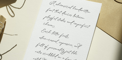 Roselife Font Poster 2