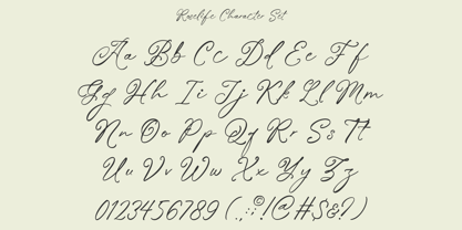 Roselife Font Poster 9