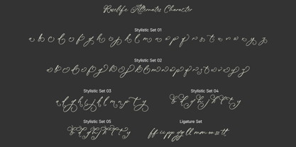 Roselife Font Poster 10