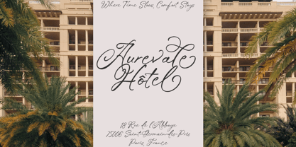 Roselife Font Poster 4