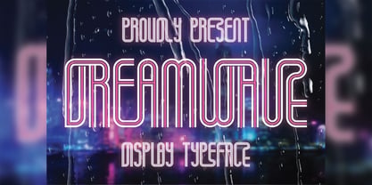 Dreamwave Font Poster 1