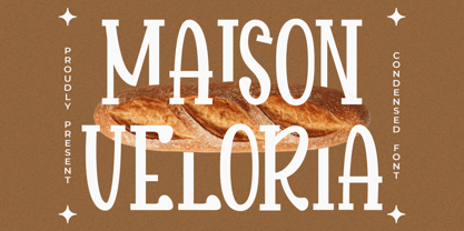 Maison Veloria Font Poster 1