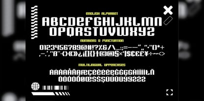 Cyber Security Font Poster 3