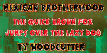 Mexican Brotherhood Font Poster 2
