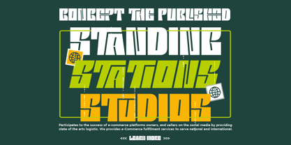 Thezila Font Poster 6