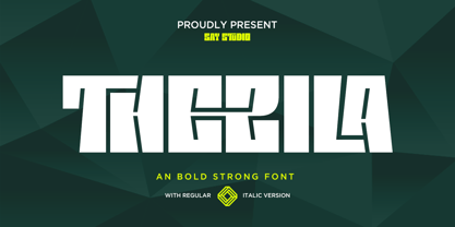 Thezila Font Poster 1