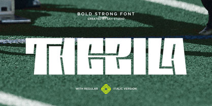 Thezila Font Poster 13