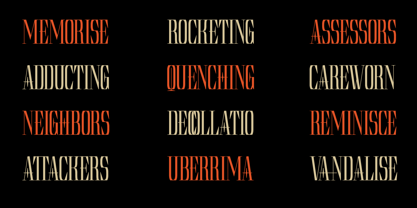 Theome Font Poster 2