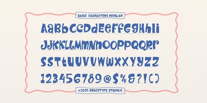 Diglet Sunsin Outline Font Poster 10