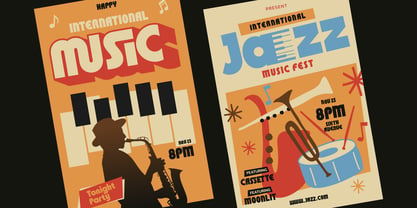 Funkora Font Poster 9