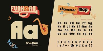 Funkora Font Poster 2