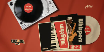 Funkora Font Poster 8