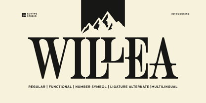 Willea Font Poster 1