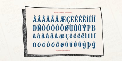 Trinity Note Font Poster 11
