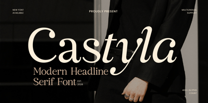 Castyla Font Poster 1