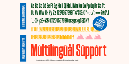Brandel Luchador Font Poster 8