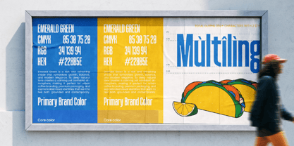 Brandel Luchador Font Poster 7