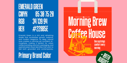 Brandel Luchador Font Poster 2
