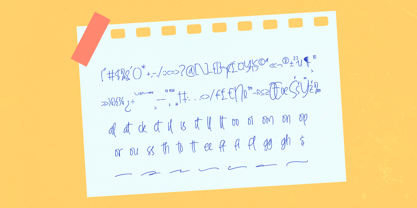 Sanknotes Font Poster 9