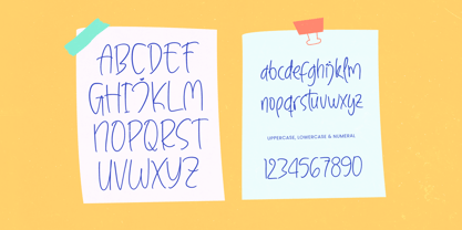 Sanknotes Font Poster 8