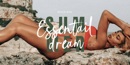 Kresipat Brush Font Poster 3