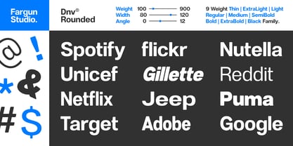 Dnv Rounded Font Poster 6