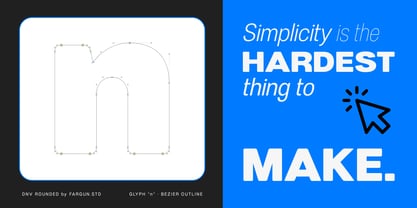 Dnv Rounded Font Poster 12