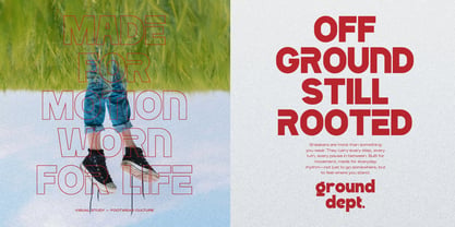 Dejorn Font Poster 4