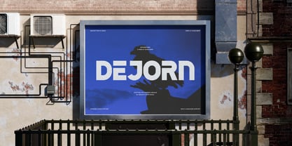 Dejorn Font Poster 9