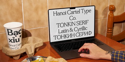 Tonkin Serif Font Poster 10