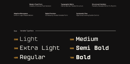 GC Vensca Mono Font Poster 7