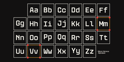 GC Vensca Mono Font Poster 2