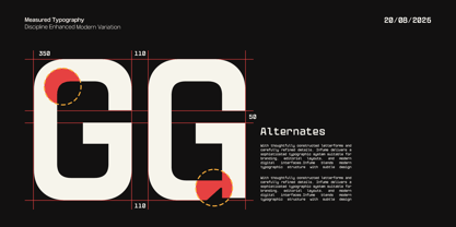 GC Vensca Mono Font Poster 13