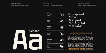 GC Vensca Mono Font Poster 3