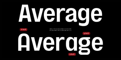 Ration Font Poster 9
