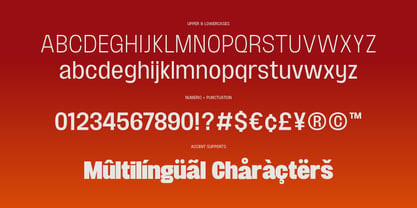 Ration Font Poster 10