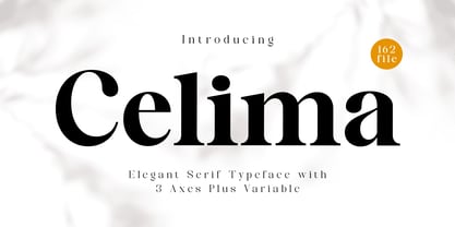 Celima Font Poster 1