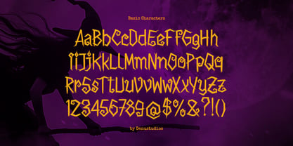 Rune Witch Font Poster 10
