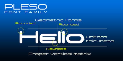 Pleso Font Poster 4