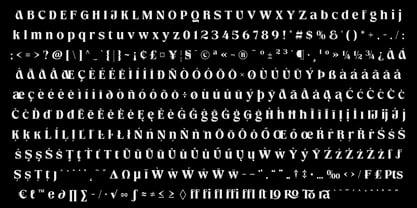 PRAK Moranela Font Poster 5