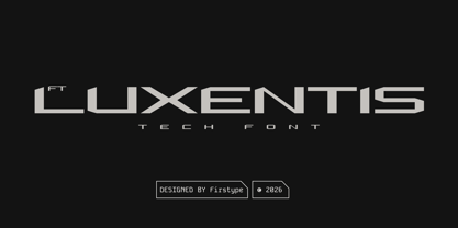 FT Luxentis Font Poster 1