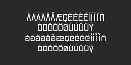 Osure Font Poster 6