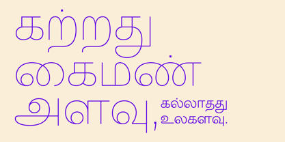 Peridot Tamil Font Poster 7