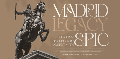 Sigera Font Poster 8