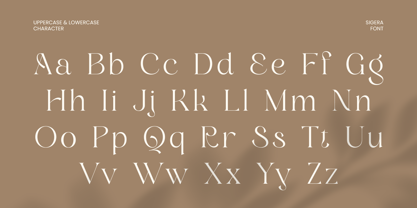 Sigera Font Poster 11