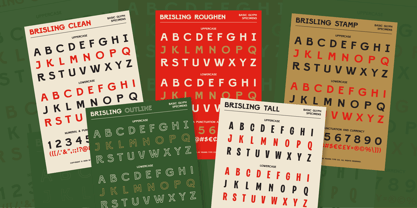 RTCO BRISLING Font Poster 6