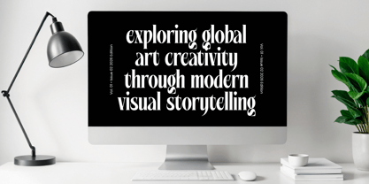 Mellgro Font Poster 2